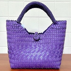 The Rattan House's Penan Purple Handbag