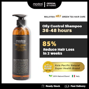 ITALY Modos Rebalancing Shampoo 400ml Oil Control & Anti Hair Loss Shampoo