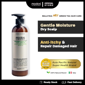 ITALY Modos Green Tea Repair Shampoo 400ml